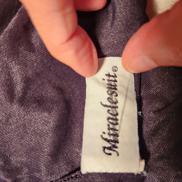 MiracleSuit Tankini top and bottom swimsuit Size 24W Light Blue - Picture 10 of 13